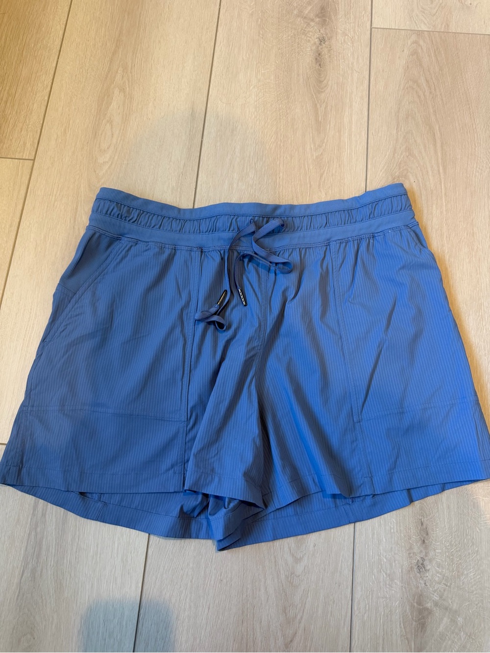 lululemon athletica Women's Royal Blue Athletic Shorts with Drawstring